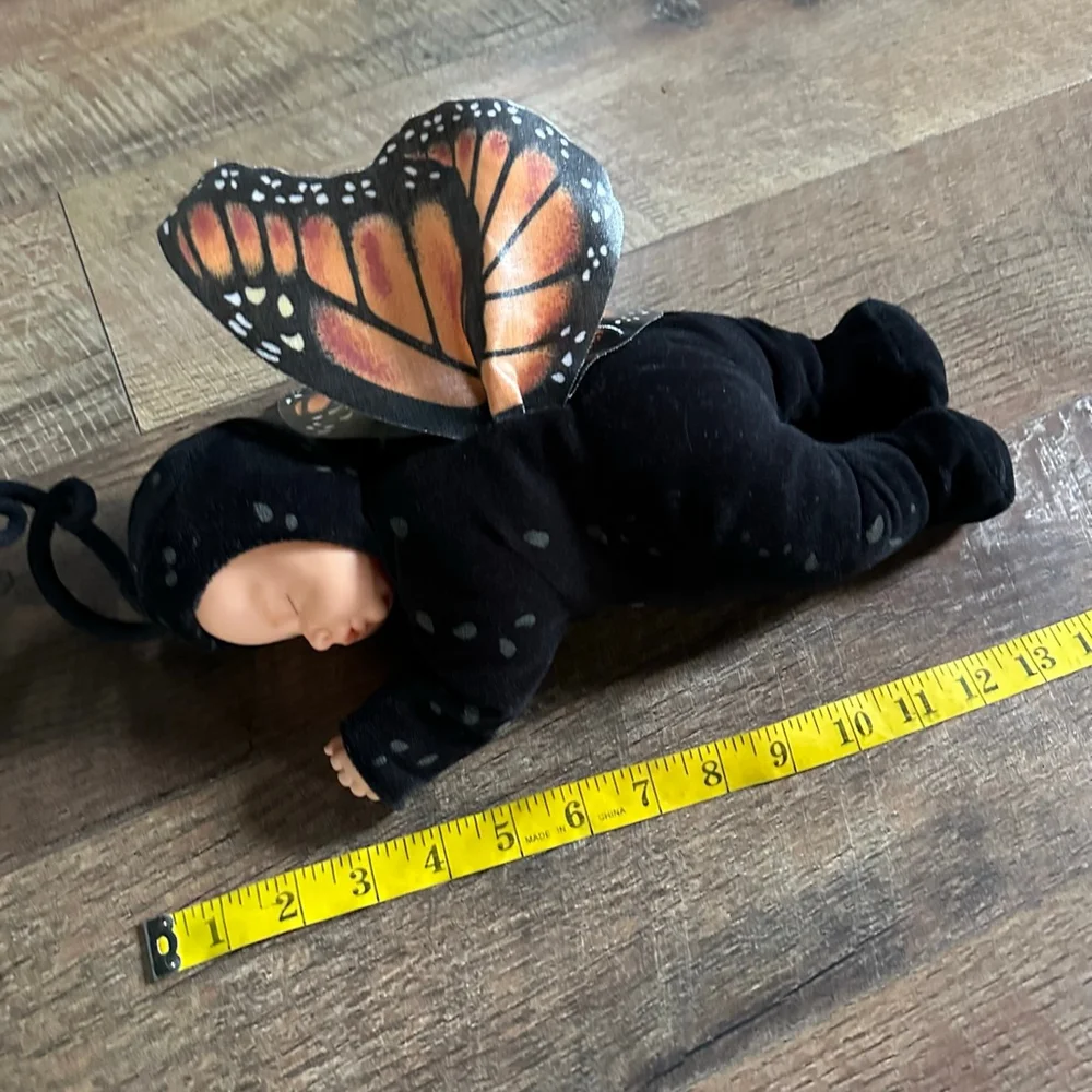 Baby Anne Geddes Black Butterfly Doll